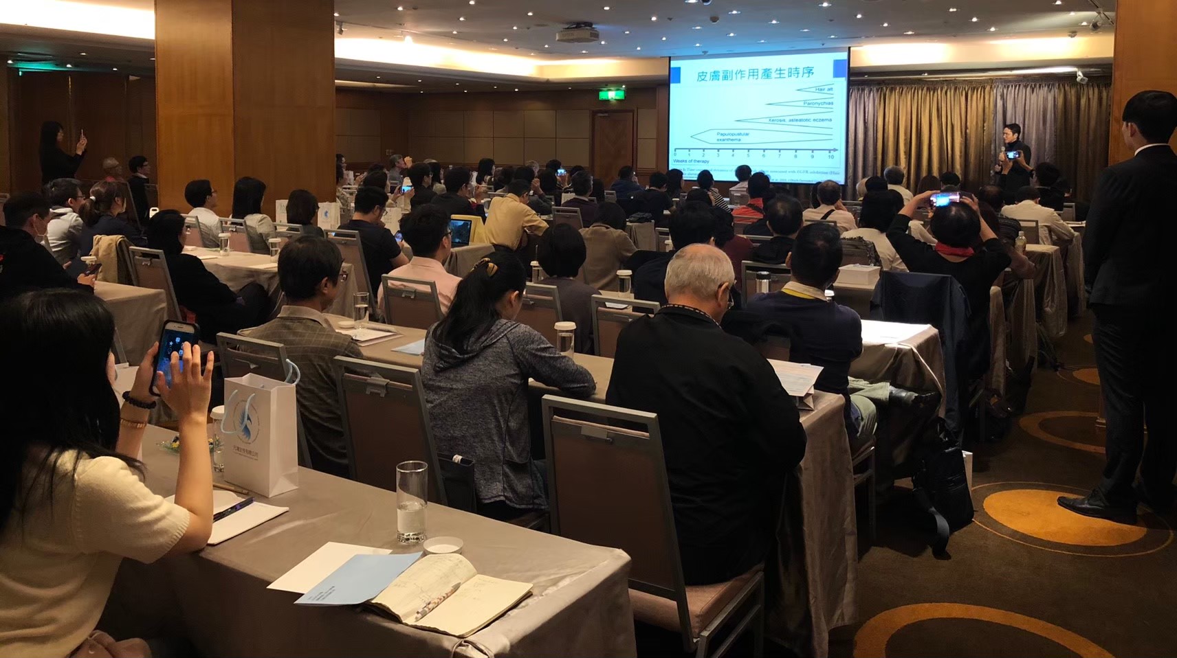 109 Dermatologists attended our first medical symposium on Oct.28, 2018